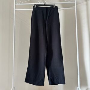 Back Linen Blend Pants HM